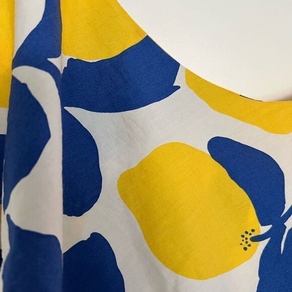 One shoulder lemon blouse - Picture 2 of 6